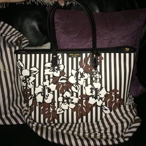 Henri Bendel w57 stripe tote