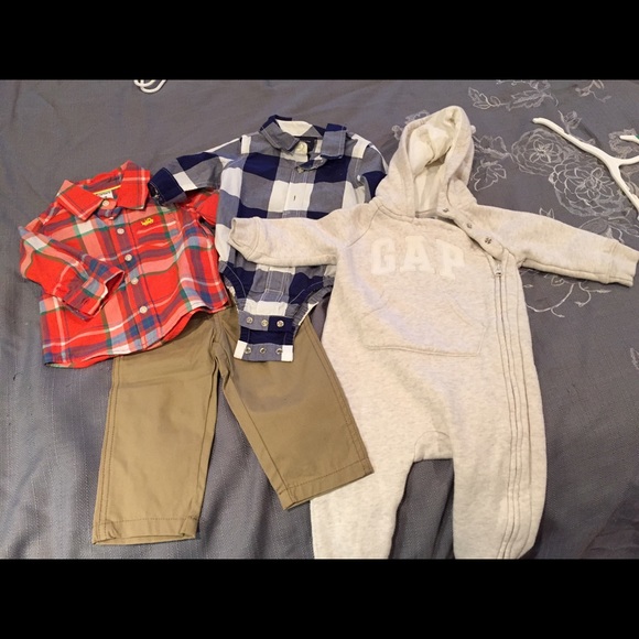 Baby gap and carters 6-12 months