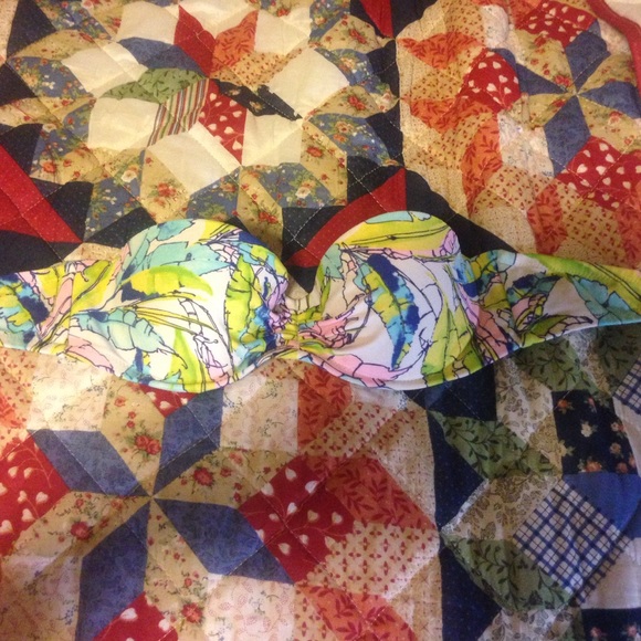 Victoria's Sectet Bandeau swim top