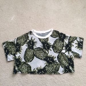Zara Pineapple top