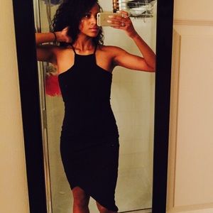black dress
