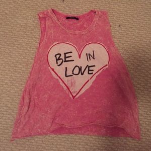 Forever 21 tie dye muscle tee