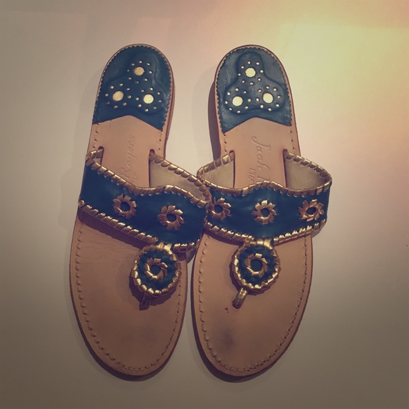 RESERVED UNTIL JULY 31: Jack Rogers - Teal, Size 8