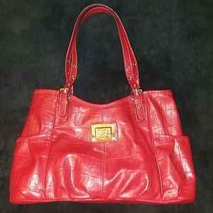 NWOT Nicole Miller red purse/hand bag
