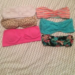 Bundle of 6 bandeaus