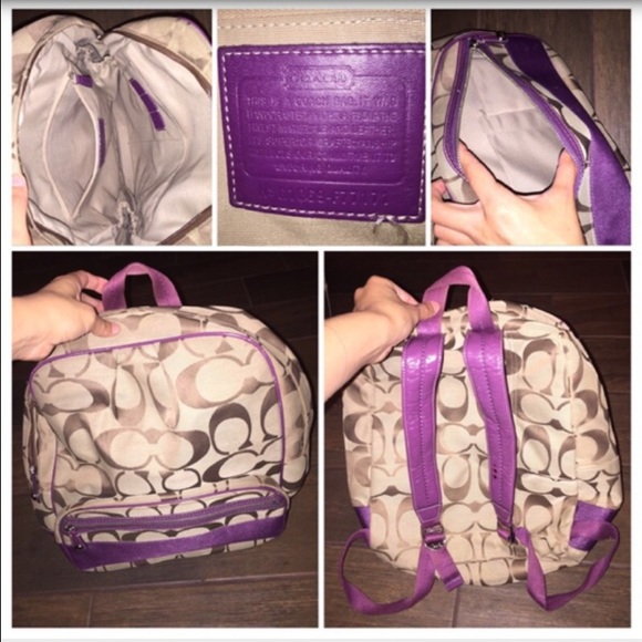 Coach backpack