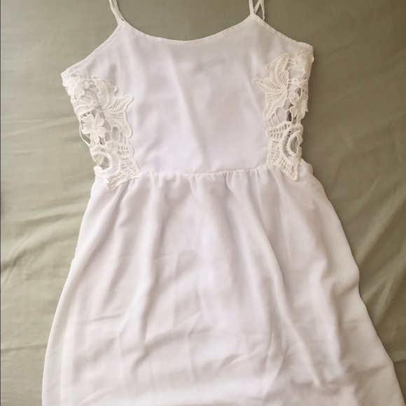 White Boho Dress