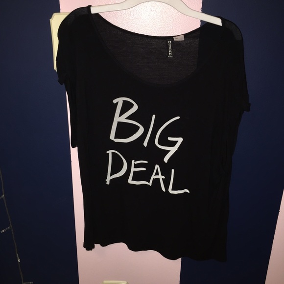 BIG DEAL graphic tee