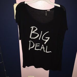 BIG DEAL graphic tee