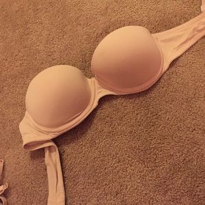 PINK Nude Strapless Convertible Bra