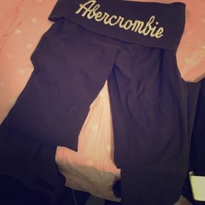 A&F Yoga pants.xs. grey