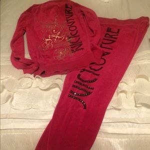 Juicy couture jogger set
