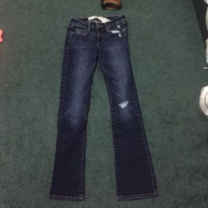 Abercrombie and Fitch boot leg jeans