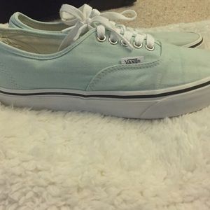 Vans- mint green