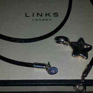 LINKS LONDON BAND NECKLACE WITH STAR CHARM