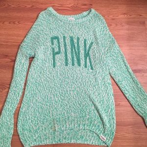 A sweater from pink