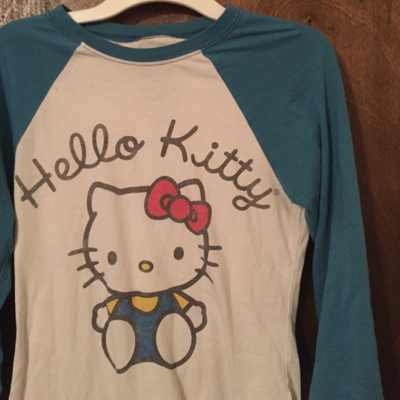 hello kitty baseball tee
