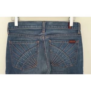 Seven For All Mankind 27 26 Jeans 7FAMK Sunburst