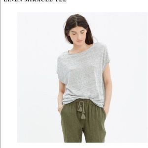 Cute linen tee