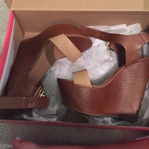 Brand new Charlotte Russe wedges !
