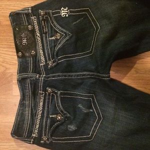 Distressed Miss Me Jeans!