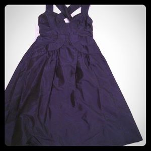 Navy party dress