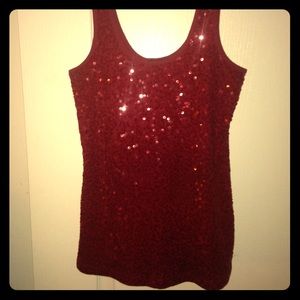 Express Sequins Tank