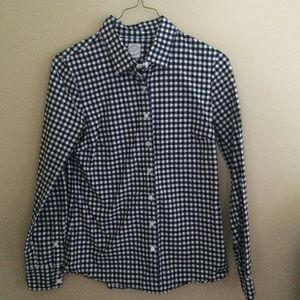 J.crew button down- black and white