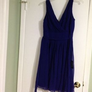 Royal blue dress
