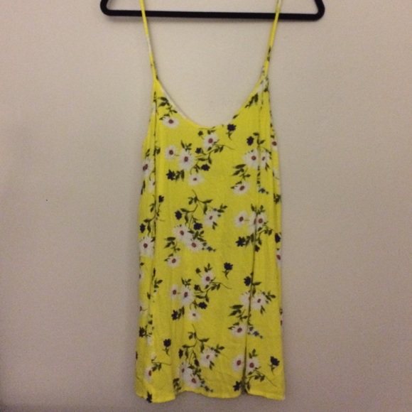 Yellow Flower Dress