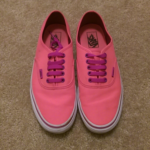 Hot Pink Vans
