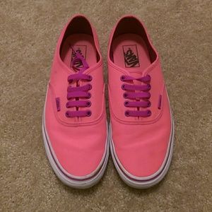 Hot Pink Vans