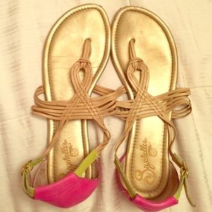 Seychelles nude sandals