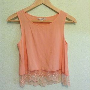 CORAL CHIFFON TANK