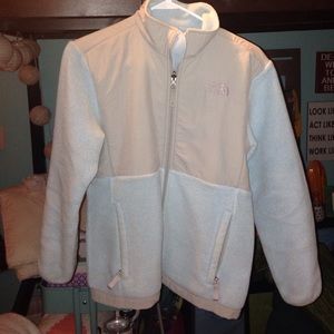 Light blue north face