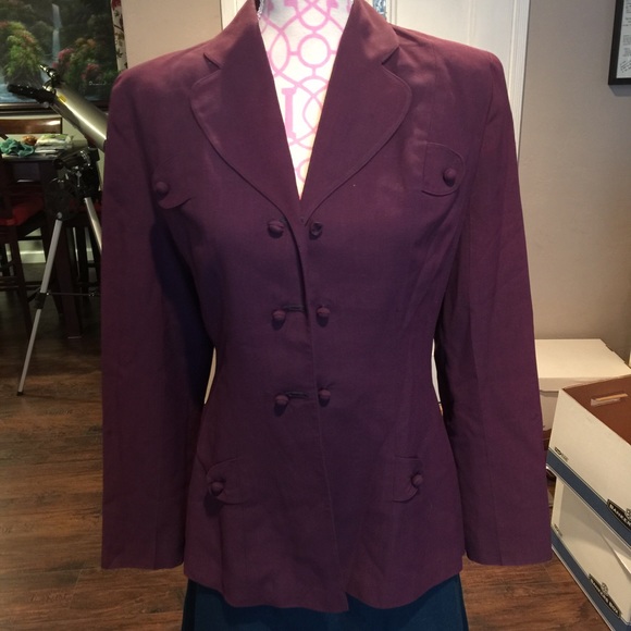 Vintage purple jacket