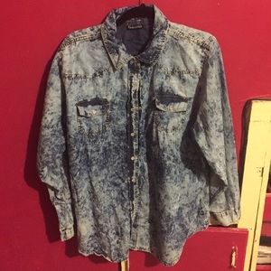 Denim Long Sleeve Shirt