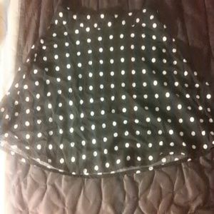 Polka dot skirt