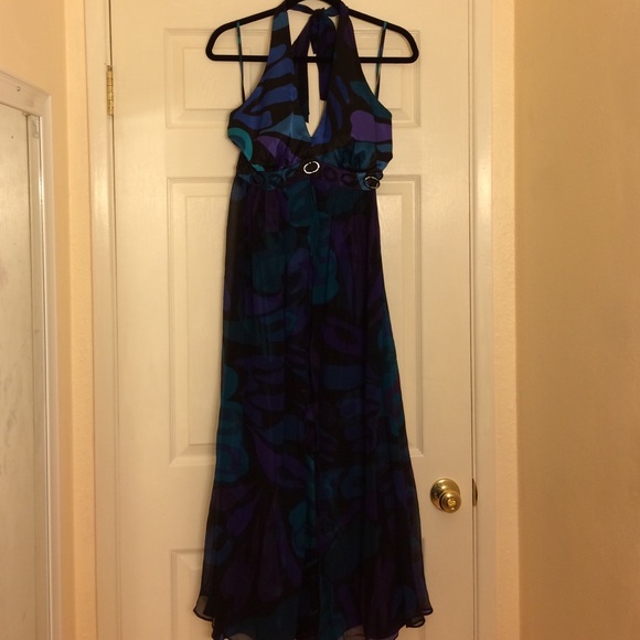 Long halter dress