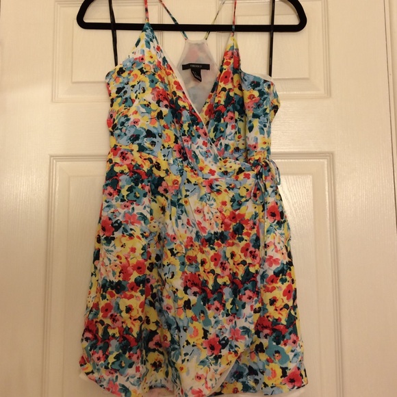 Floral short dress