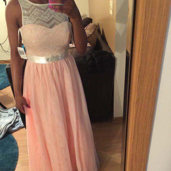 Long Prom Dress, Worn once! - Picture 4 of 4