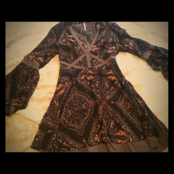 Free people vintage inspired dress