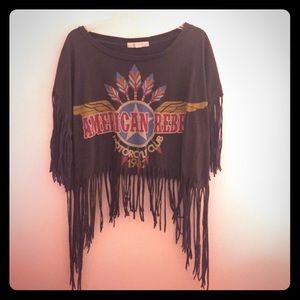 Fringed Crop Top