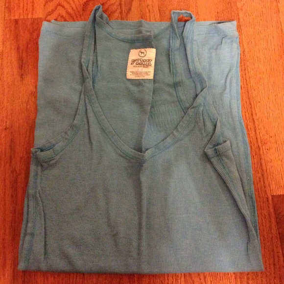 PINK blue tank