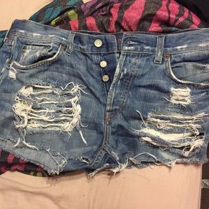 Seven Jean Shorts