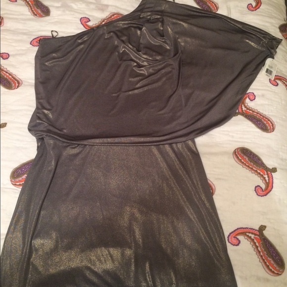 Silver and gold Jessica  Simpson dress NWT