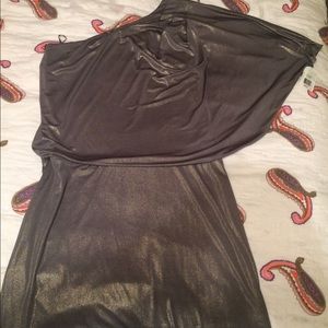Silver and gold Jessica  Simpson dress NWT