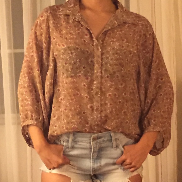 Floral Button Up - Picture 2 of 2