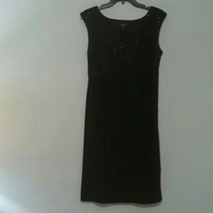 R&M Richards Classic Black Dress