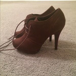 Chocolate brown heels